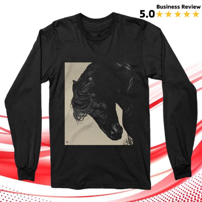 Official Death Wish Store Richey Beckett "Dark Horse" Premium Black Long Sleeve Shirts Deathwish Inc