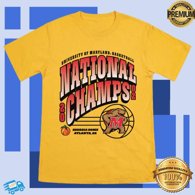 Maryland Men's Basketball 2002 National Champs New Tee