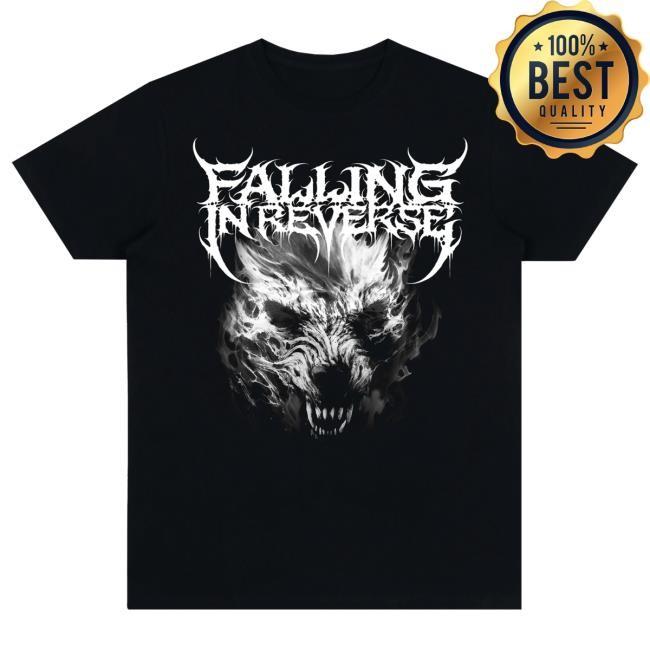 Official Falling In Reverse Wolf Hot Shirt