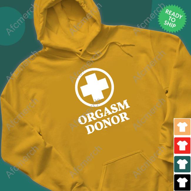 Orgasm Donor Red Shirt