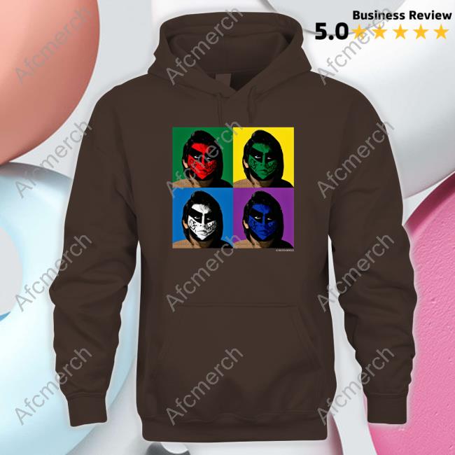 Official Twoplatoons Merch Great Muta Collaboration Faces Sweatshirt