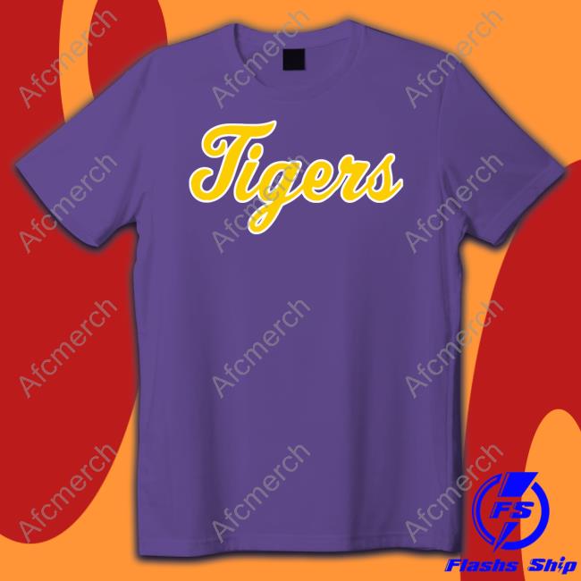 Script Tigers Long Sleeve Tee LSU Softball