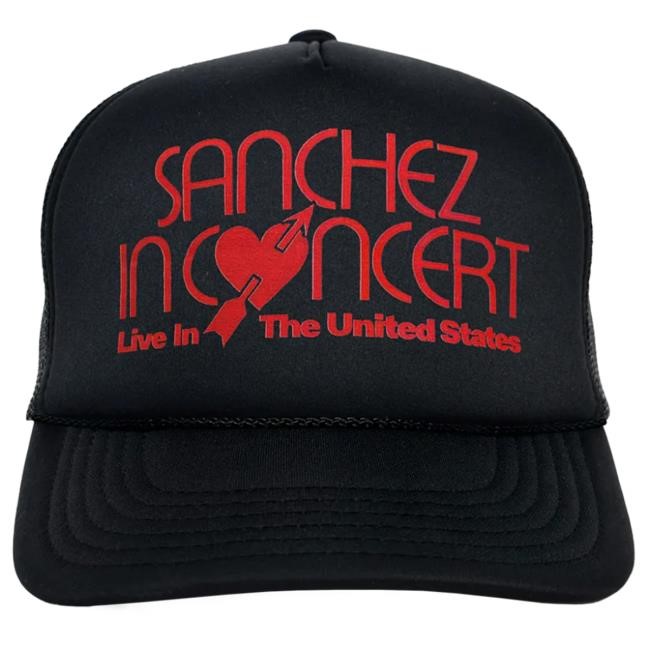 Official Stephen Sanchez Merch Store Sanchez In Concert - Live In The United States Trucker Cap