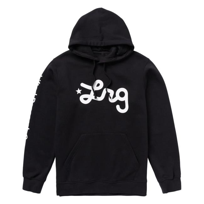 Official Lrg Lifted Research Group Clothing Shop Lifted Script Sweatshirt Black