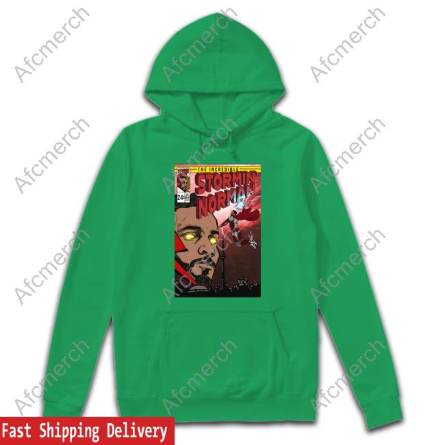 Stormin Norman Hoodie Norman Powell Norman Powell Stormin Norman TShirts Tomer Azarly