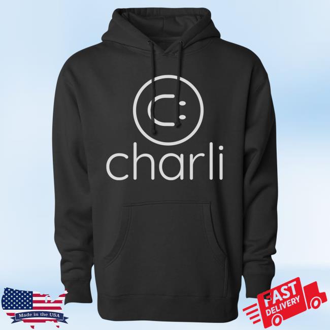 Official Charli D'Amelio Merch Store Charli D'Amelio Charli Smile Logo Popover Hoodie Charli D'Amelio Apparel Clothing Shop CharliD'Amelio
