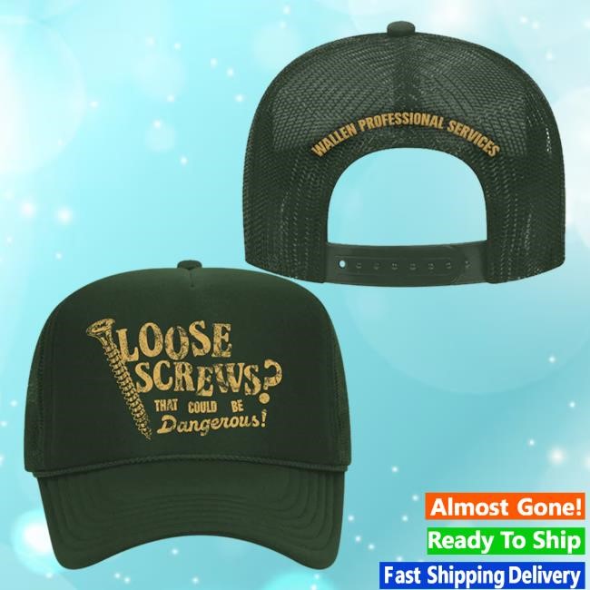 Official Morgan Wallen Merch Store Morgan Wallen Loose Screws Trucker Hat Morgan Wallen Apparel Clothing Shop MorganWallen