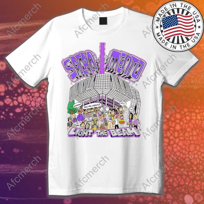 Official Midtown Merch Sacra Mento Light The Beam Shirt