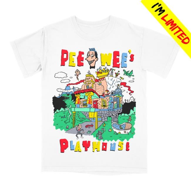 Official Graveyard Goods Shop Apparel Pee-Wee's Playhouse • Anything Can Happen (Replica Edition) Shirt Graveyard Goods