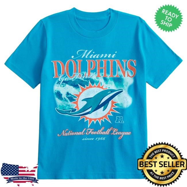 Official Abercrombie And Fitch Clothing miami dolphins graphic Hot Shirt NFL by Abercrombie