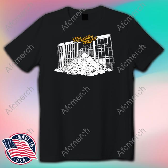 Snow Pile Milwaukee Record Shirt Milwaukee Merch