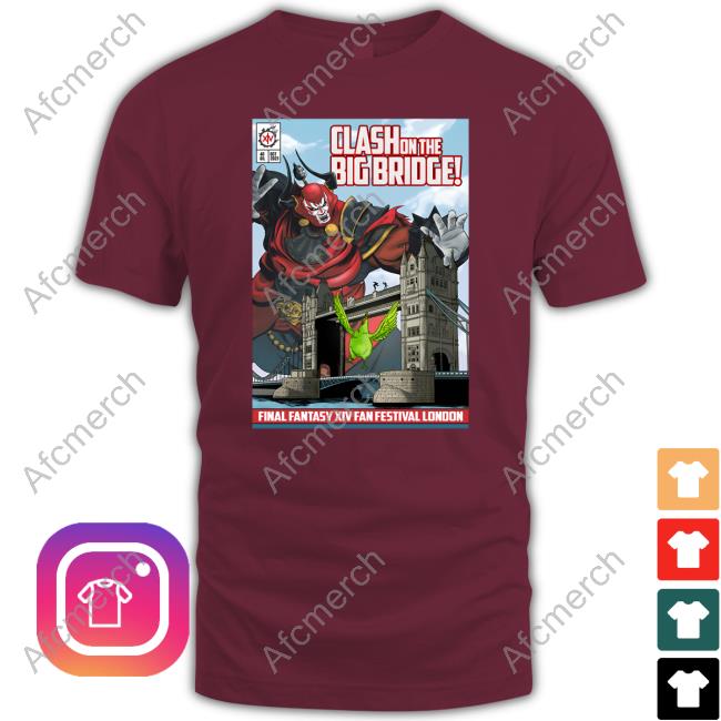 Final Fantasy XIV Clash On The Big Bridge T-Shirt