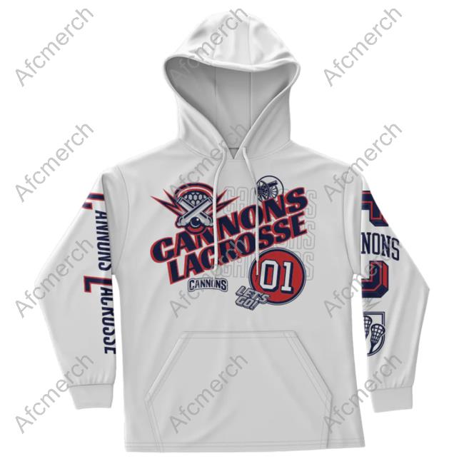 Official Premier Lacrosse League Shop Cannons All Over Print Sweatshirt