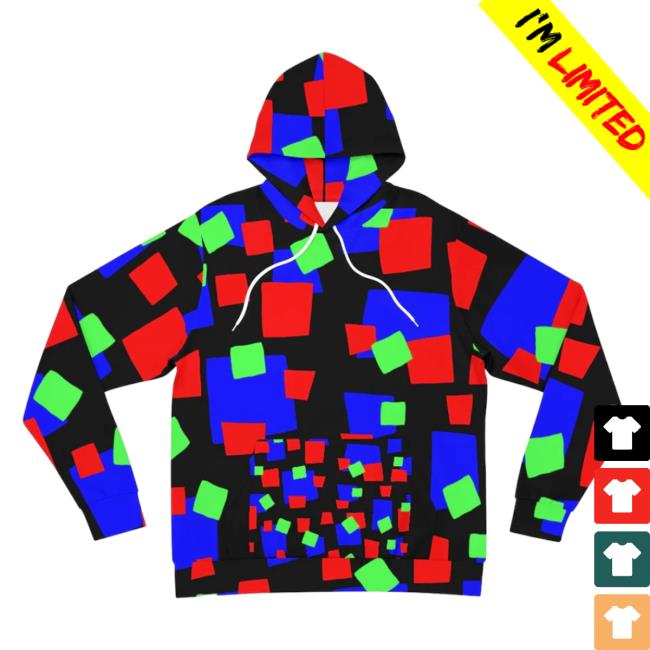 Official Signshirtz Clothing Merch RGB Pattern Design - Black Large AOP Hot Shirt 3D All Over Print