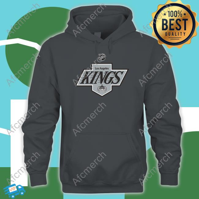 Men's Los Angeles Kings Fanatics Branded White Alternate Logo T-Shirt