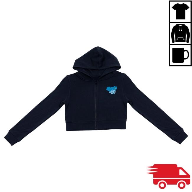 Official Sad Boyz Merch Sad Boyz Sad Girlz Crop Top Attractive Hoodie Zip Up