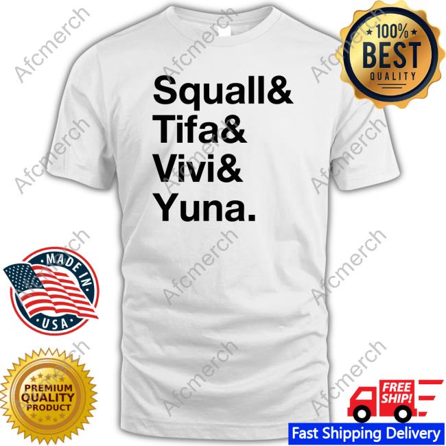 Squall & Tifa & Vivi & Yuna Sweatshirt