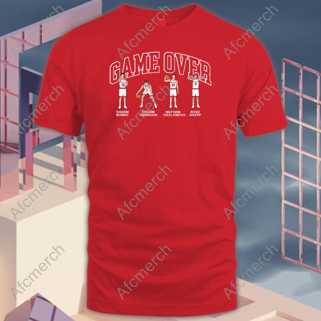 The Indiana Nil Store Game Over Shaan Burke Hogan Orbaugh Nathan Childress Mike Shipp Long Sleeve T Shirt