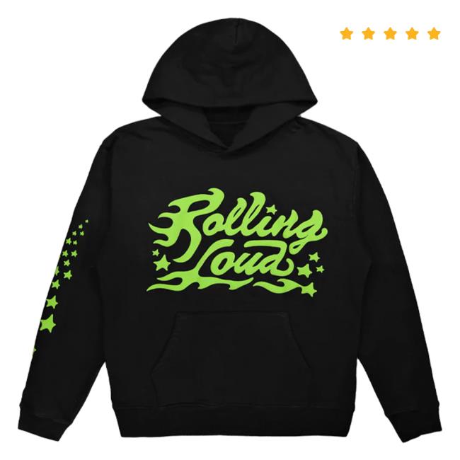 Official Rolling Loud Merch Store Rolling Loud Rl Poison Heavyweight Garment Dyed Pullover Sweatshirt Black Rolling Loud Apparel Clothing Shop RollingLoud