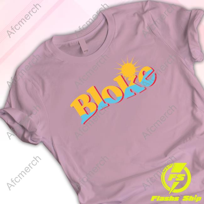 Official Bloke Shop Merch 2023 Bloke Summer Cream T-Shirt Official Bloke Shop Merch 2023 Bloke Summer Cream Tee Shirt