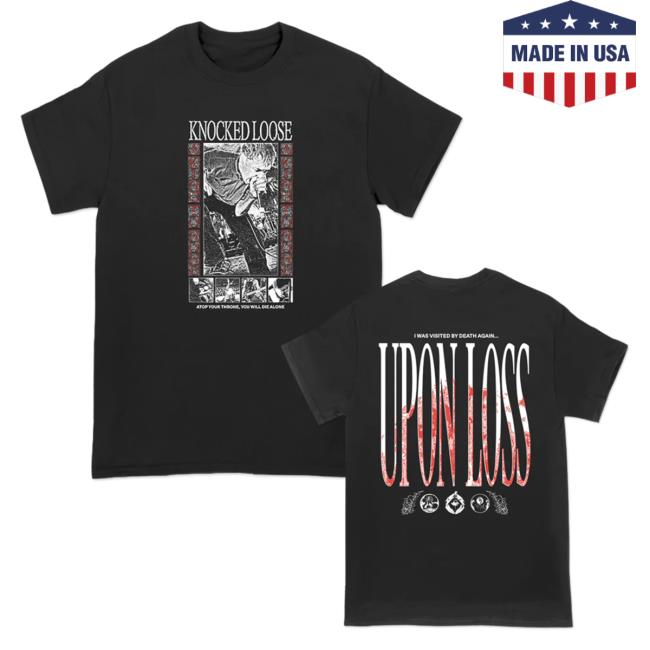 Official Knocked Loose Merch Knocked Loose Atop Your Throne Tshirt