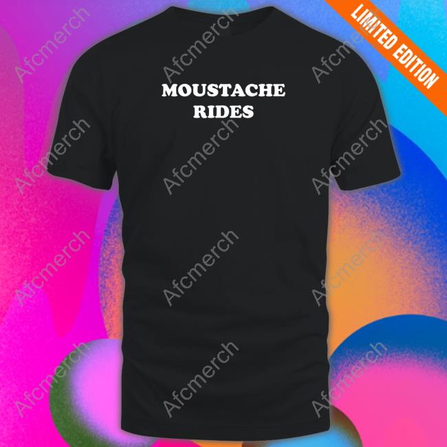 Official Moustache Rides Hoodie