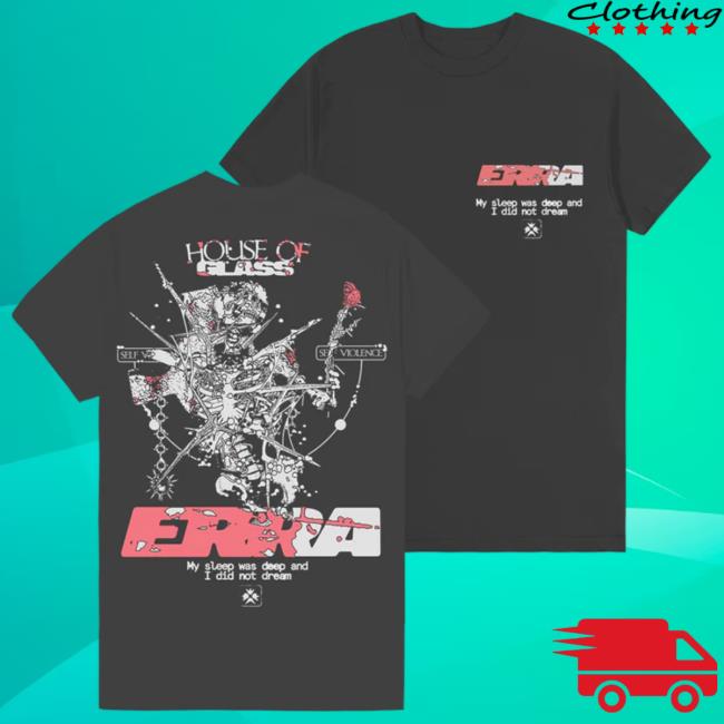 Official Erra Merch House Of Glass Vintage Shirt