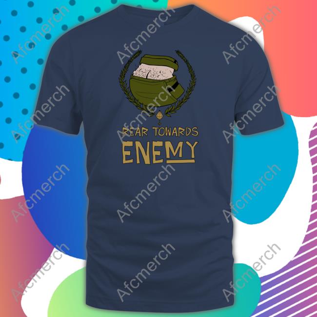 Official Ryan Mcbeth Rear Towards Enemy T Shirt