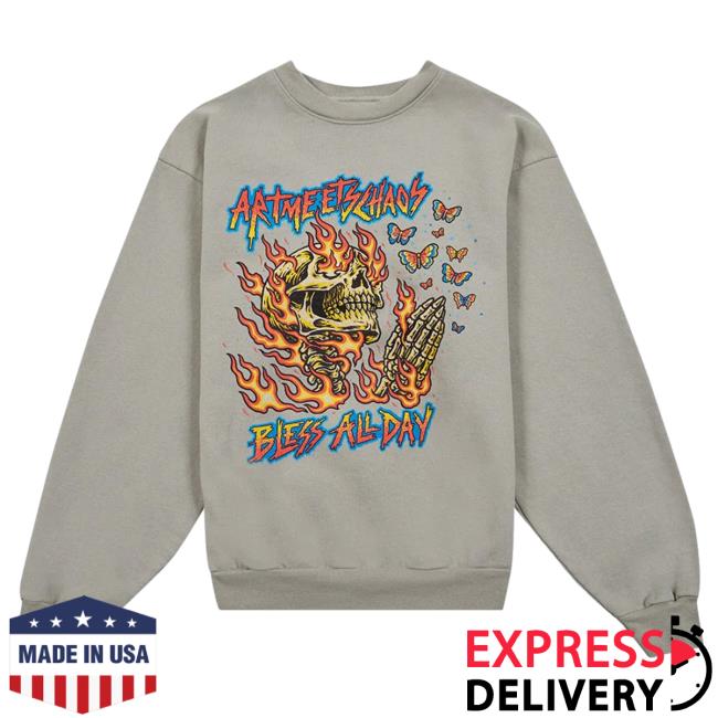 Official Capsule Clothing Store Art Meets Chaos Butterfly Effect Pullover Hoodie Capsule Nyc
