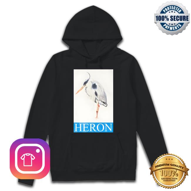 Heron Preston Heron Bird Painted Padded Long Sleeve T Shirt