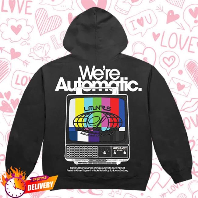 Official Lumineers Merch Automatic Tour Hoody