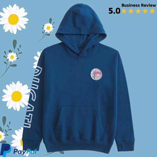 Official Abercrombie And Fitch Store Ducati Graphic Hoodie
