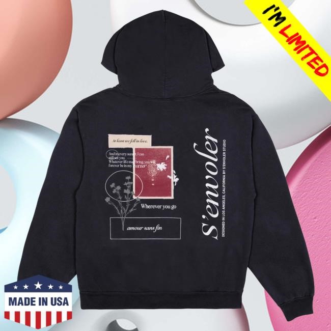 Official Senvoler Store Shop Senvoler Studio At Least We Fell In Love Popover Hoodie