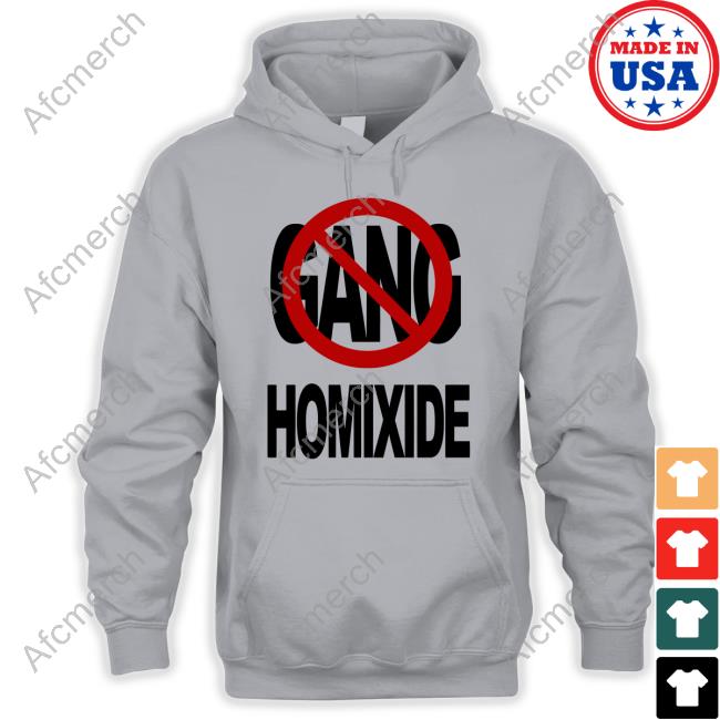 Not A Gang Homixide Tee Shirt