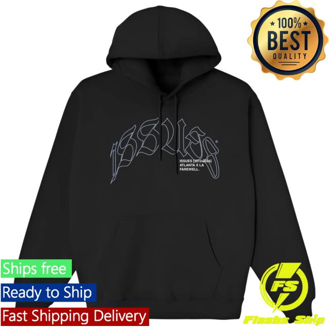 Ixiimmxxiv Official Merchandise Store Farewell Black Long Sleeve Hoodie