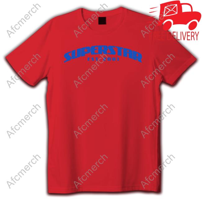 Superstar Est 2001 Blue Hooded Sweatshirt