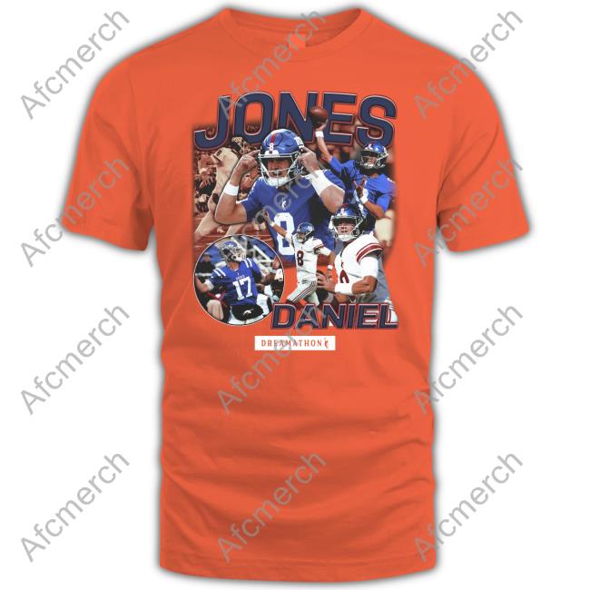 Dreamathon Merch Daniel Jones Giants Dreams Hoodie President Of The Dj Fan Club New York Giants