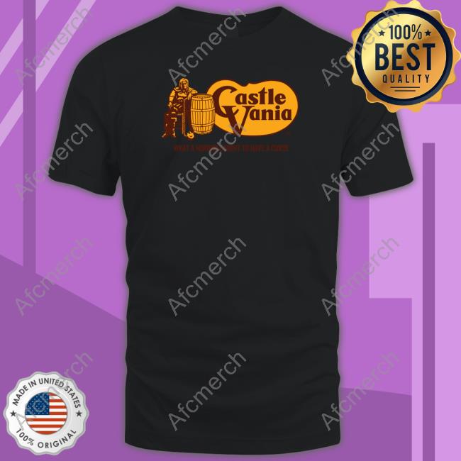 Scott Wampler Castlevania What A Horrible Night To Have A Curse T Shirt