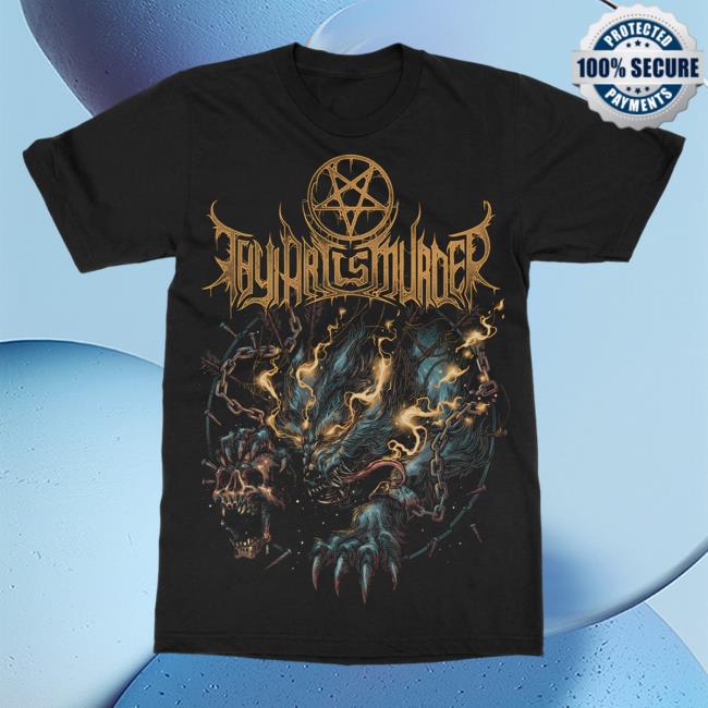 Official Thy Art Is Murder Merch Store Thy Art Is Murder Pagan Wolf Tees