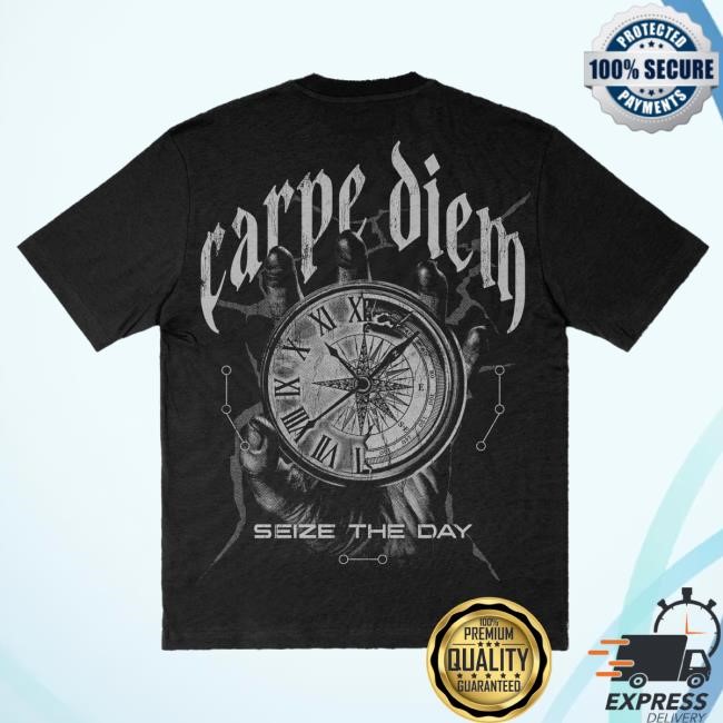 Official Joe Bartolozzi Merch Seize The Day Black New Shirt