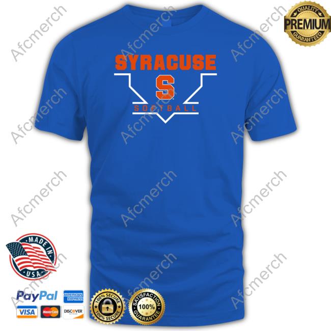 Syracuse Orange Homeplate Softball Shirt