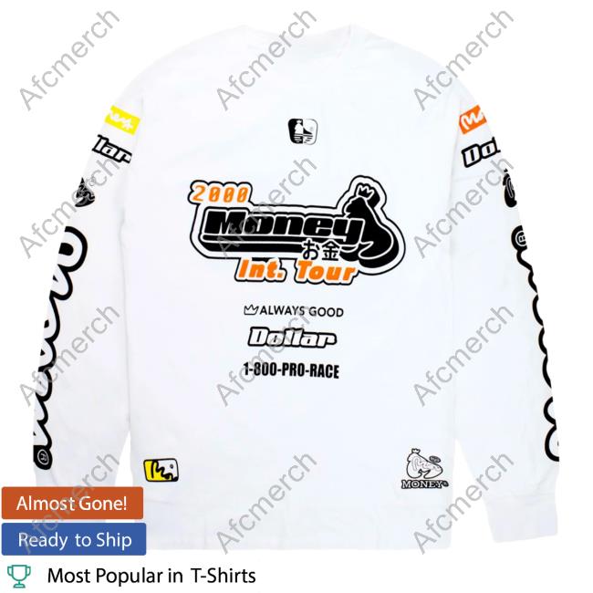 Official Money Clothing Speed Way L/S Hoody White