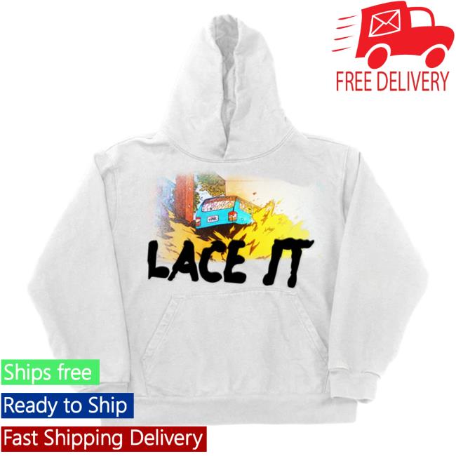 Official Juice Wrld Merch Lace It Cover White Shirts 999Club