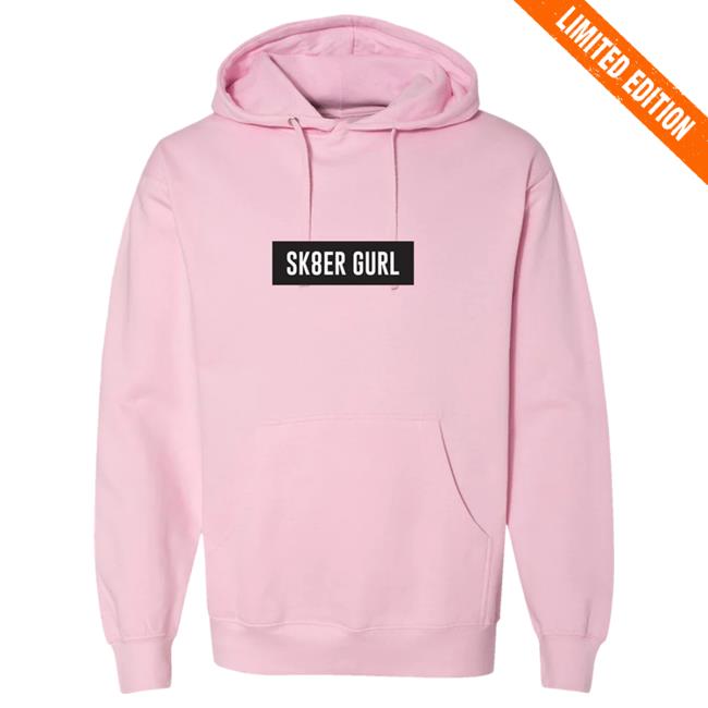 Official Avril Lavigne Merch Store Avril Lavigne Sk8er Gurl Hooded Sweatshirt Avril Lavigne Clothing Shop AvrilLavigne