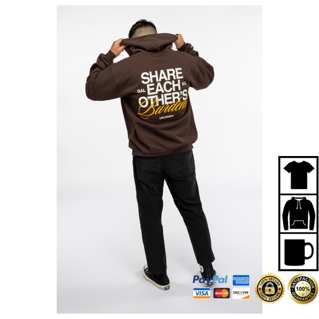 Official Life Church Merch Store Share Each Other’S Burdens Pullover Sweatshirt Life Church Apparel Clothing Shop LifeChurch