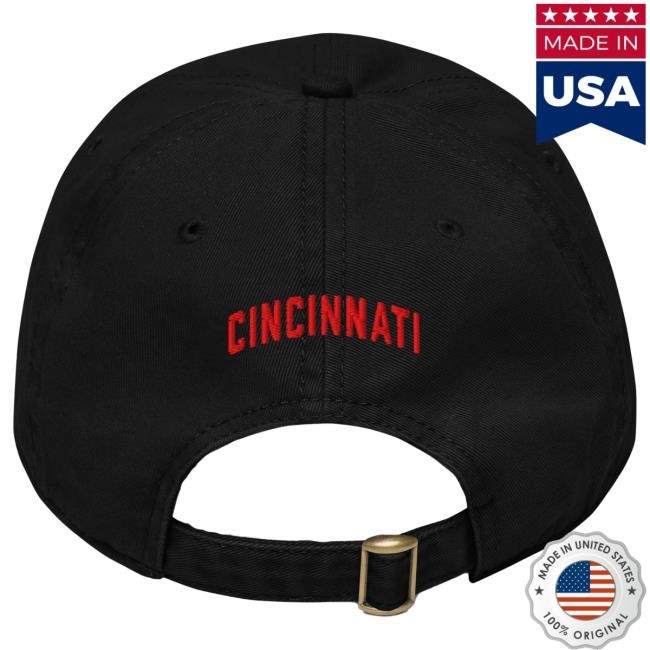 Cincy Shirts Cincinnati Legends Cap 44 Minimal Logo Street Cap
