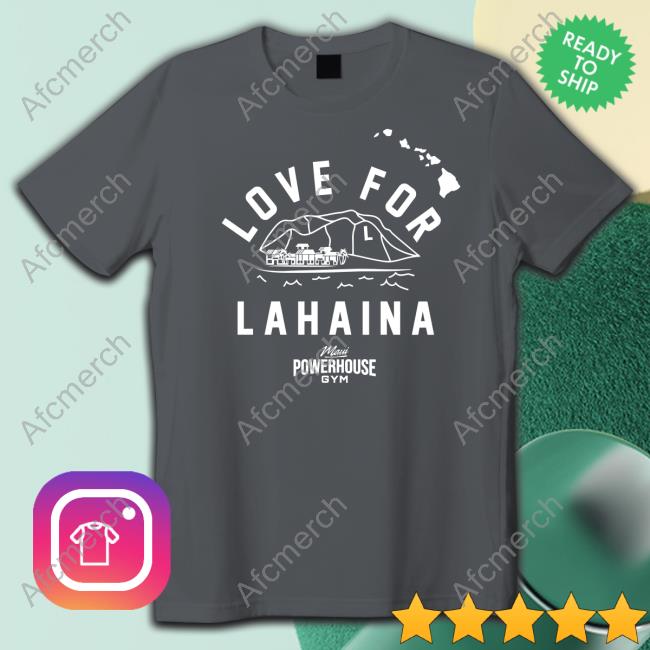 Official Love For Lahaina Shirt Dwayne Johnson Wearing Love For Lahaina Long Sleeve Shirt Bringhockeyback
