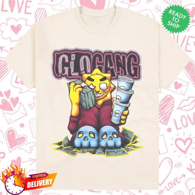 Official Glo Gang Triple Cup Threat New Shirt (Tan)