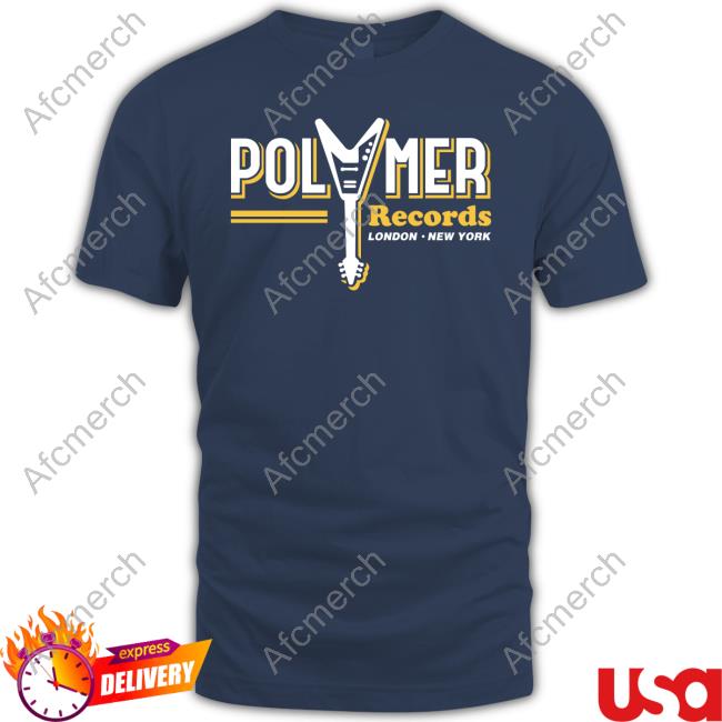 Polymer Records London New York Tee Shirt
