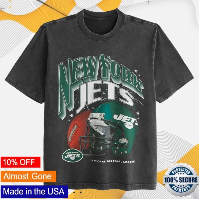 Official Abercrombie And Fitch Store New York Jets Vintage-Inspired Graphic Top Shirt NFL by Abercrombie